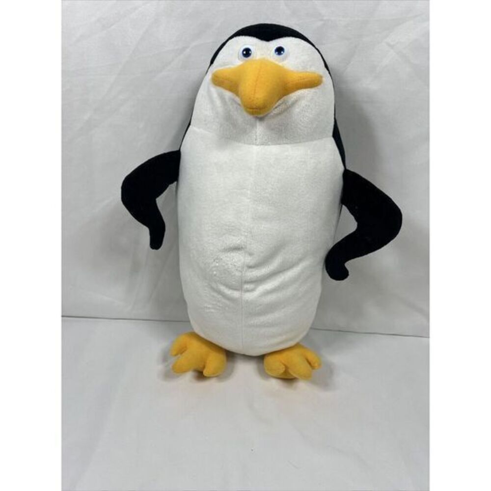 2004 Dreamworks Madagascar PENGUIN‎ Plush 14" Stuffed Animal by Nanco